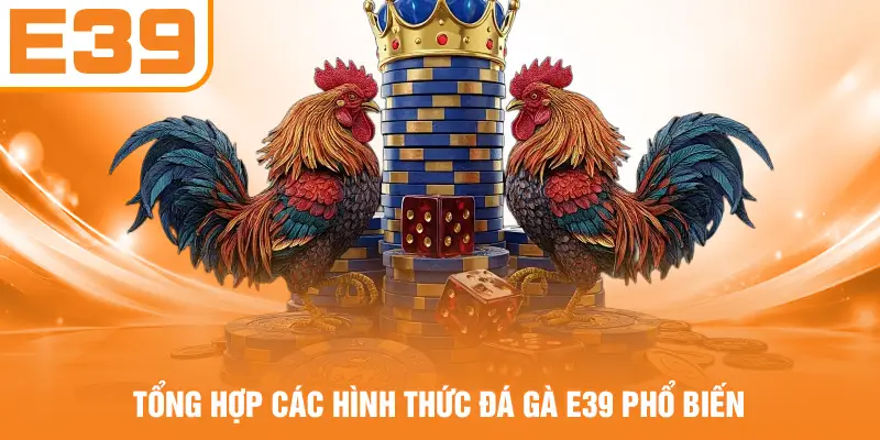 Tổng hợp các hình thức đá gà E39 phổ biến